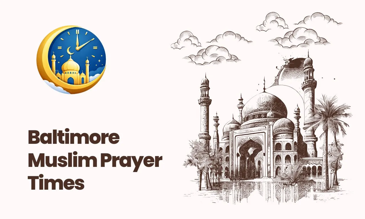 baltimore muslim prayer times